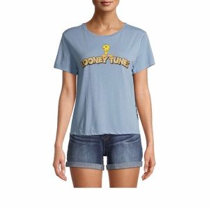 NWT Looney Tunes Ladies Knit Top
